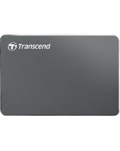 Внешний диск HDD StoreJet 25С3 TS1TSJ25C3N 1ТБ темно серый Transcend