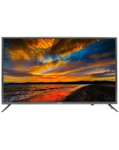 32 Телевизор 32H710KB HD серый СМАРТ ТВ Android TV Kivi