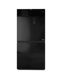 Холодильник трехкамерный CT 1756 NF No Frost Side by Side инверторный черный Centek