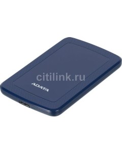 Внешний диск HDD HV300 2ТБ синий Adata