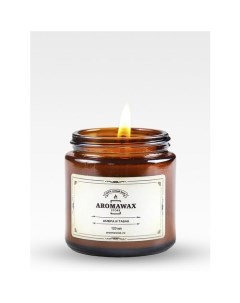 Свеча ароматическая Амбра и табак 120 мл Aromawax