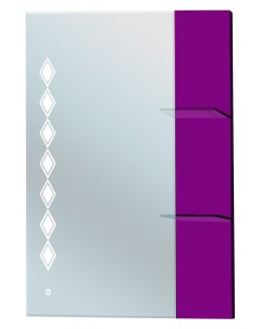 Зеркало Глория 75 фиолетовое Bellezza