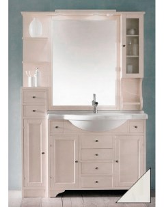 Мебель для ванной Eleonora Modular 130 R белая Eban