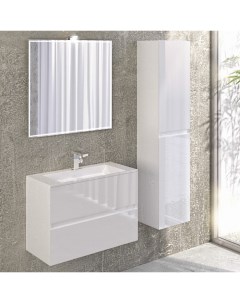 Мебель для ванной Finistere 75 белая La beaute`
