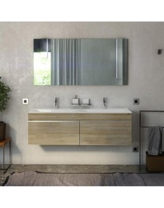 Мебель для ванной Pulsus 140 подвесная дуб Velvex