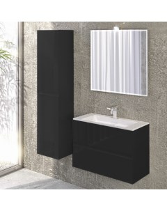 Мебель для ванной Finistere 75 черная La beaute`