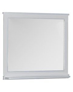Зеркало Валенса 110 белый краколет серебро Aquanet