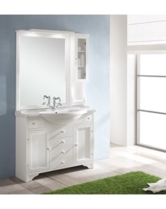Мебель для ванной Eleonora 105 белая Eban