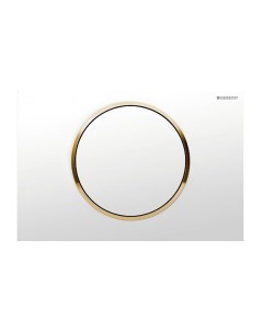 Кнопка смыва Sigma 10 белый золото Geberit