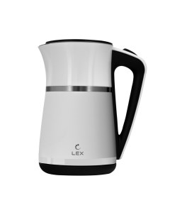 Электрический чайник LXK30020 1 1 7 л белый Lex