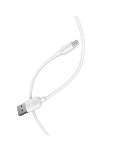 Дата кабель BX14 USB Micro USB белый Borofone