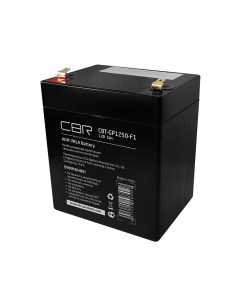 Аккумулятор для ИБП CBT GP1250 F1 5 А ч 12 В Cbr tech