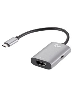 CU452A Адаптер USB 3 1 Type Cm HDMI A f 4K@60Hz PD charging Alum Shell Vcom