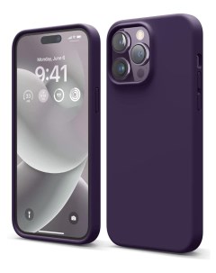 Чехол для iPhone 14 Pro Soft Dark Purple Elago