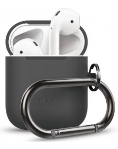 Чехол AirPods Hang Case EAPSC HANG DGY для зарядного кейса AirPods Dark Grey Elago