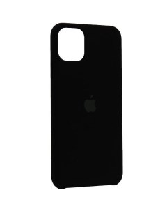 Чехол для iPhone 12 Pro Max Silicone Case черный Айсотка