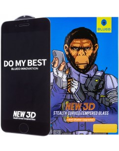 Защитное стекло 3D Stealth Curved для iPhone 7 8 SE 2020 Black Blueo