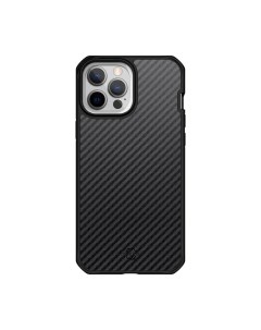 Чехол накладка Hybrid Carbon для iPhone 13 Pro Black Itskins