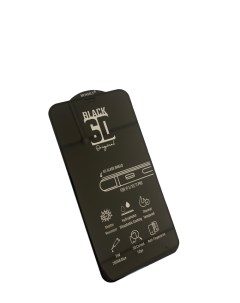 Защитное стекло для iPhone X XS 11 Pro повышенной прочности 6D черное Mossily