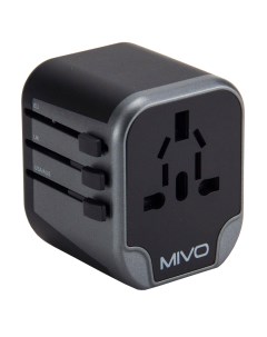 Универсальный адаптер с USB портами MC 302 Mivo