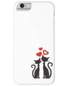 Чехол для iPhone 6 6s Cats Silhouette Love Icover