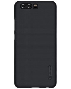 Накладка Frosted Shield пластиковая для Huawei P10 Plus Black черная Nillkin