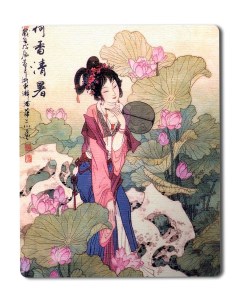 Коврик для мыши Китайская живопись Гохуа Азия 6600 Бруталити