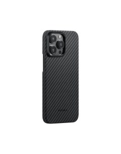 Чехол MagEZ Case 4 Black Gray Twill 1500D для iPhone 15 Pro 6 1 черно серый Pitaka