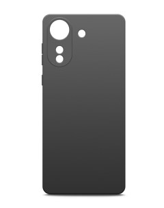 Чехол на Xiaomi Redmi 13C с силиконом Soft touch черный Brozo