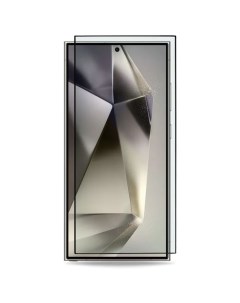 Защитное стекло для Samsung Galaxy S24 Ultra 5G TG 3D с черной рамкой Zibelino
