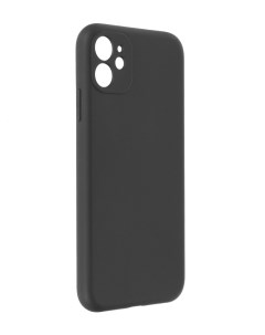 Чехол для APPLE iPhone 11 Soft Touch Black ASTI11BK Alwio
