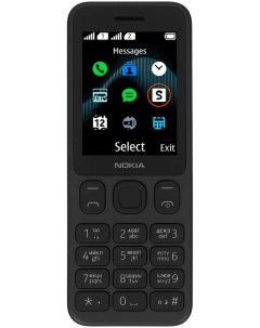 Мобильный телефон 125 16GMNB01A17 черный Nokia