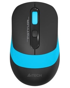 Беспроводная мышь Fstyler FG10 черный голубой A4tech