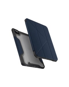Чехол Trexa Anti microbial для iPad Pro 11 2021 2020 Синий Uniq