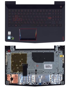 Клавиатура для ноутбука Lenovo Legion Y520 Y520 15IKB черная топ панель Оем
