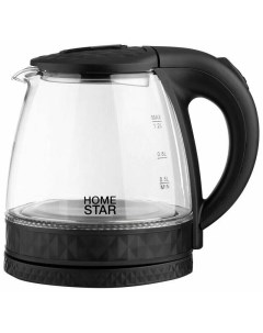 Чайник электрический HS 1053 1 2 л черный Homestar