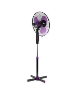Вентилятор напольный HE FN1205 фиолетовый черный Home element