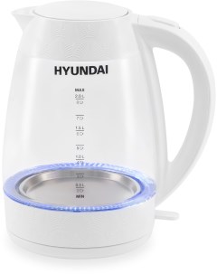 Чайник электрический HYK G4506 2 л белый Hyundai