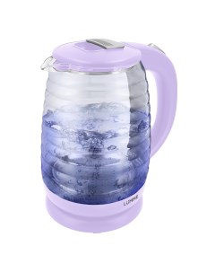 Чайник электрический LU 4102 2 л прозрачный фиолетовый Lumme