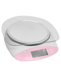 Весы кухонные ST SC5101A белые розовые Stingray