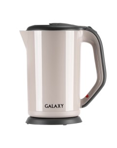 Чайник электрический GL0330 1 7 л бежевый Galaxy