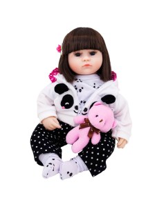 Мягконабивная кукла Реборн девочка Вики 42 см Innopax