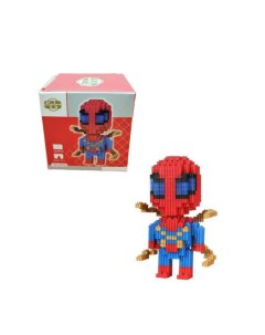 Конструктор блочный 3D Человек паук 704 деталей Original toys