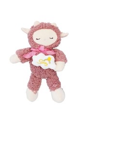 Мягкая игрушка Овечка с облаком розовая 35см Bravo
