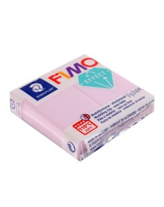 Пластика полимерная глина 57г effect розовый кварц Fimo