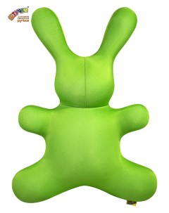 Игрушка антистресс Заяц однотон зеленый Штучки, к которым тянутся ручки