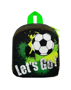 Рюкзак детский Светлячок футбол 568 зеленый 20х9х22 Luris