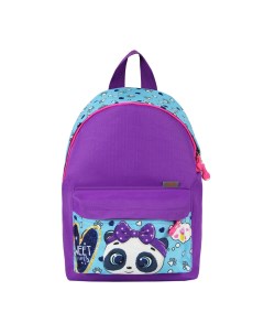 Рюкзак детский Бинго 2 панда 541 фиолетовый 24х15х30 Luris