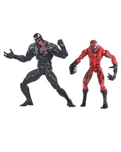 Фигурки симбиоты Веном и Карнаж Марвел Venom Marvel с аксессуарами 19 5 и 15 см Starfriend