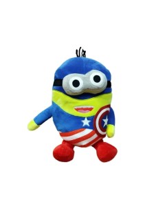 Мягкая игрушка Миньон в костюме Капитан Америка 30 см Original toys